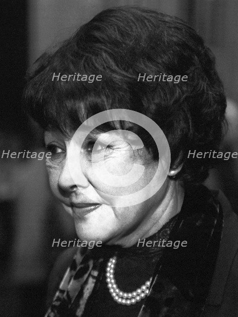 The poet Bella Akhmadulina.