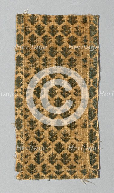 Fragment, Italy, 1650/1700. Creator: Unknown.