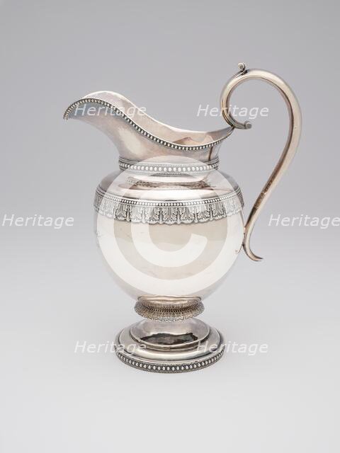 Pitcher, 1827/48. Creator: Baldwin Gardiner.