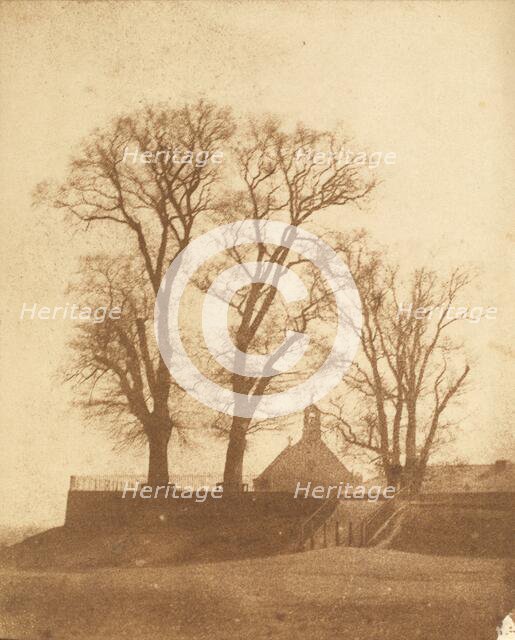 Forbury Hill, Reading, c. 1845. Creator: Nicolaas Henneman.