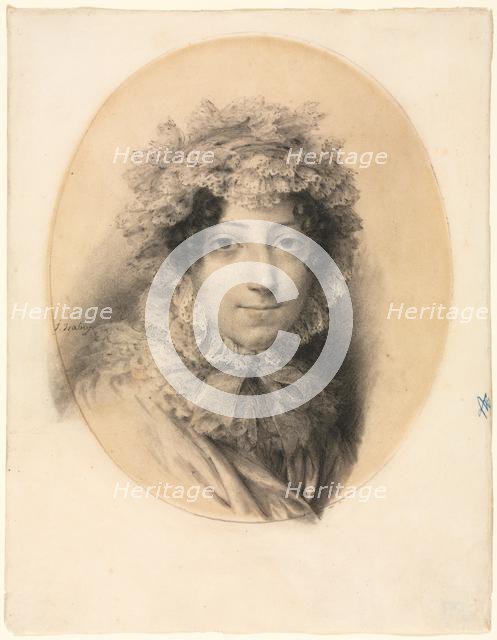 Portrait of a Lady, 1767-1855. Creator: Jean-Baptiste Isabey (French, 1767-1855).