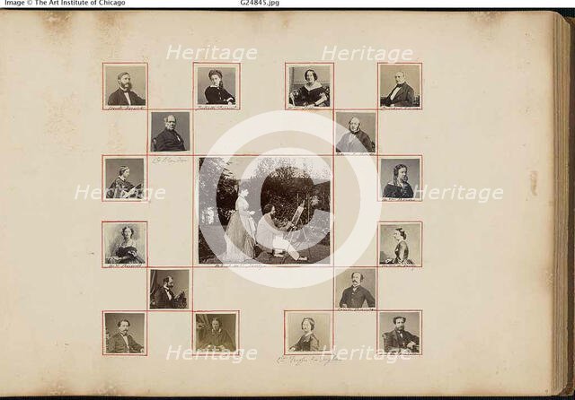 The Madame B Album, 1870. Creator: Marie Blanche Hennelle Fournier.