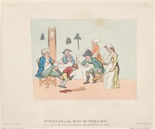 Evening, or, the Man of Feeling, May 1, 1803., May 1, 1803. Creator: Thomas Rowlandson.