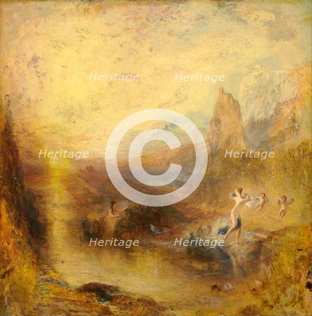 Glaucus and Scylla. Artist: Turner, Joseph Mallord William (1775-1851)