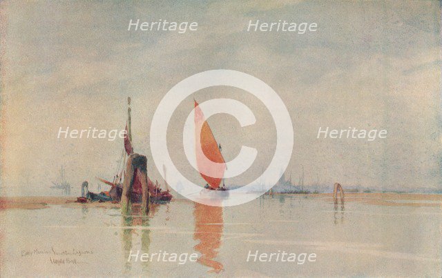 'Early Morning. Venetian Lagoons', c1917. Artist: Wilfrid Williams Ball.