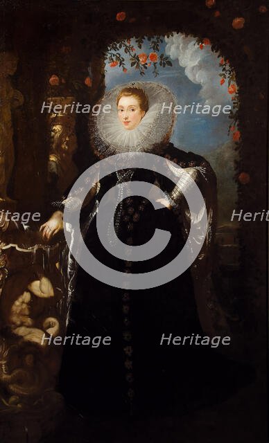 Portrait of Giovanna Spinola Pavese, 1606. Creator: Rubens, Pieter Paul (1577-1640).