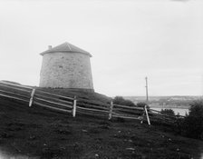 Martello tower, Plains of Abraham, Quebec, between 1890 and 1901. Creator: Unknown.