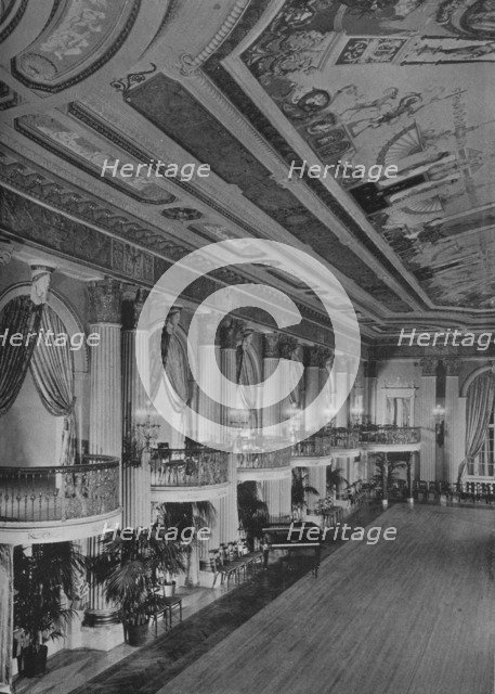 Detail of ballroom, Los Angeles-Biltmore Hotel, Los Angeles, California, 1923. Artist: Unknown.