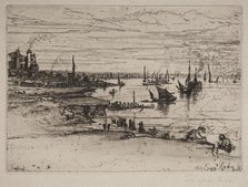 The Inn, Purfleet, 1869. Creator: Francis Seymour Haden (British, 1818-1910).