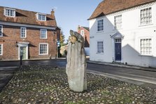 'The Symbol of Discovery', sculpture by John Skelton, East Row, Chichester, West Sussex, 2014. Artists: Steven Baker, John Skelton.