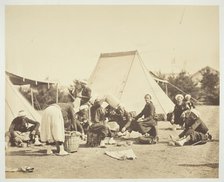 Untitled [Zouaves], 1857.  Creator: Gustave Le Gray.