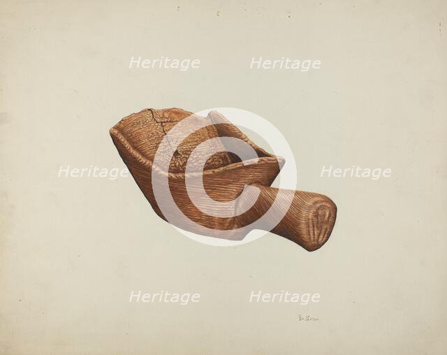 Sugar Scoop, c. 1941. Creator: Lelah Nelson.