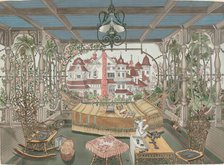 Veranda, 1885, 1935/1942. Creator: Perkins Harnly.