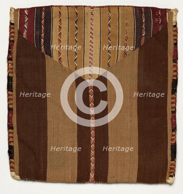 Coca Bag, Peru, A.D. 1532/1650. Creator: Unknown.
