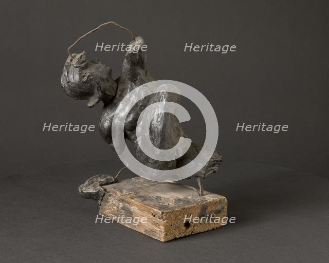 Model for a Fallen Warrior, c. 1520. Creator: Giovanni Francesco Rustici (Italian, 1474-1554), attributed to.