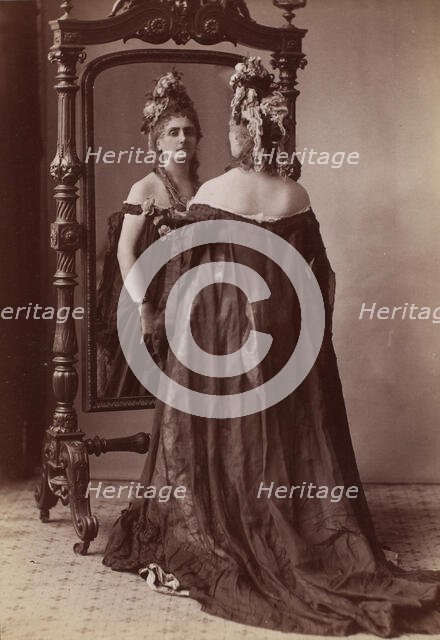 [Countess de Castiglione, from Série des Roses], 1895. Creator: Pierre-Louis Pierson.