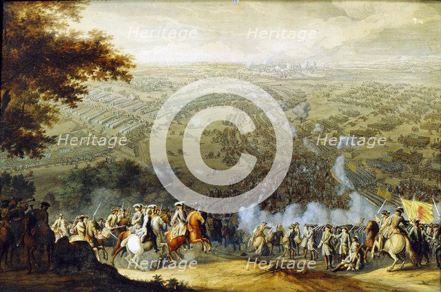 The Battle of Poltava in 1709', 1724.