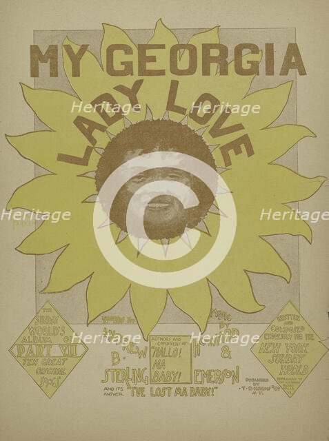 'My Georgia lady-love', 1899. Creator: Unknown.