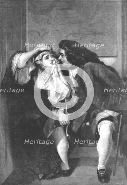''Uncle Toby and the Widow Wadman'; after C.R.Leslie, R.A. C.1830', 1890. Creator: Unknown.
