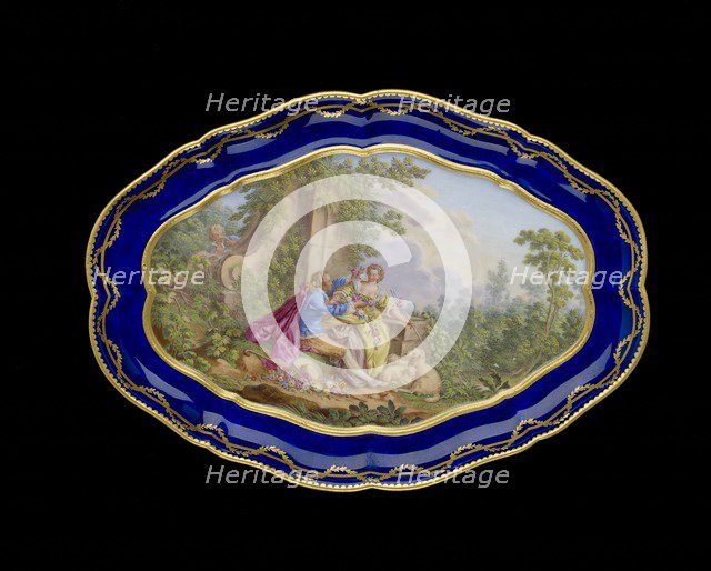 Tray, 1772. Artist: Unknown.