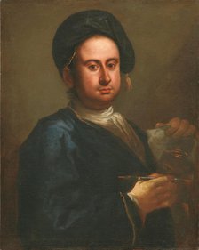 Self-Portrait. Creator: Mazzi (Mazza), Taddeo (active second Half of 17th cen.).