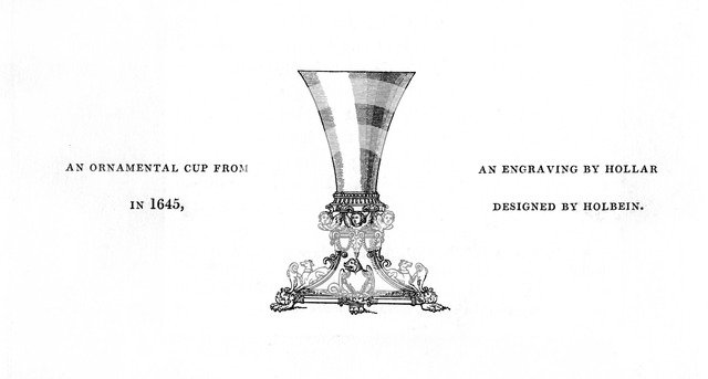 Ornamental cup, 1645, (1843).Artist: Henry Shaw