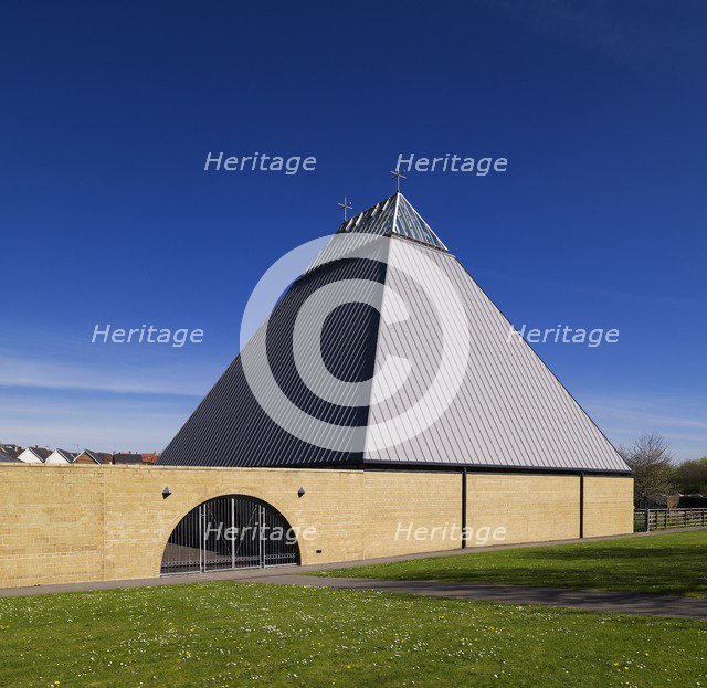 Church of St Bede, Popley Way, Basingstoke, Hampshire, 2011. Artist: James O Davies.