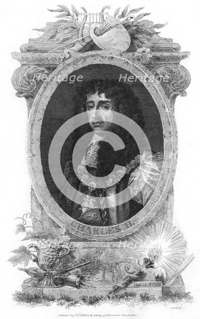 Charles II, King of England, Scotland and Ireland, (1818).Artist: Rhodes