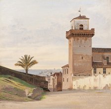 San Pietro in Vincoli, Rome, 1836. Creator: Constantin Hansen.