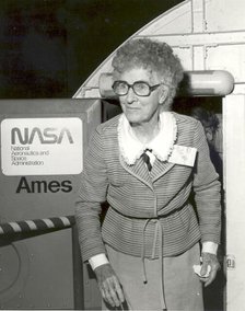 Neta Snook Southern at Ames Research Center, California, USA, 1980.  Creator: NASA.