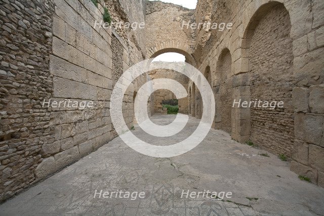The Baths of Julia Memmia, Bulla Regia, Tunisia. Artist: Samuel Magal