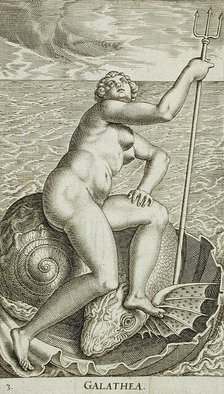 Galathea, 1587. Creator: Philip Galle.