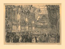 State Ball at the Guildhall, 1851, (1886). Artist: Unknown.