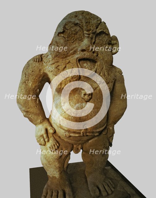 Statue from the tomb of Pharaoh Nectaneso II.