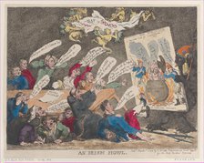 An Irish Howl, March 1, 1799., March 1, 1799. Creator: Thomas Rowlandson.