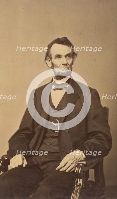 Abraham Lincoln, February 9, 1864. Creator: Anthony Berger.