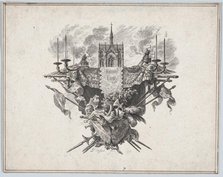 Saint Louis Vignette, 1772. Creator: Pierre Philippe Choffard.