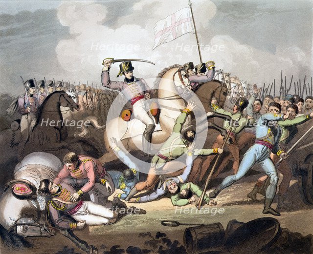 Battle of Salamanca, Spain, 21st July 1812 (1819). Artist: T Fielding