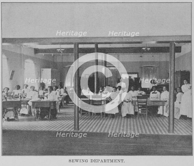 Sewing Department, 1915. Creator: Unknown.