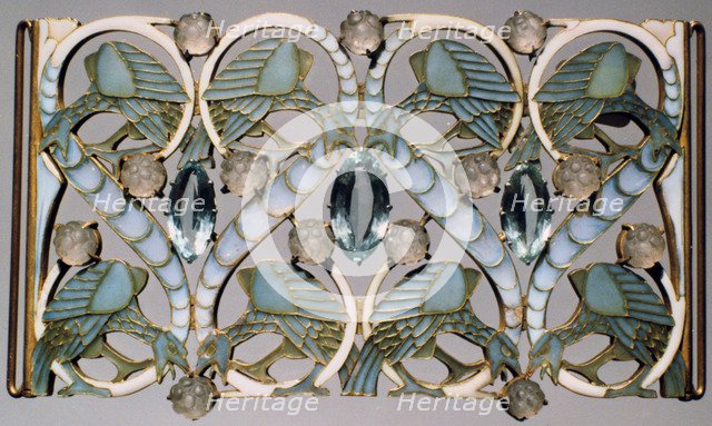 Plaque, late 19th/20th century. Artist: Rene Lalique