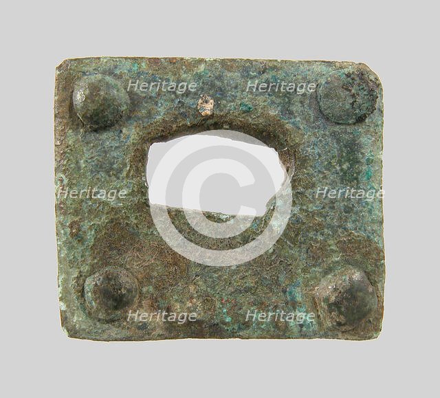 Rectangular Plaque, Frankish, middle of 6th century. Creator: Unknown.