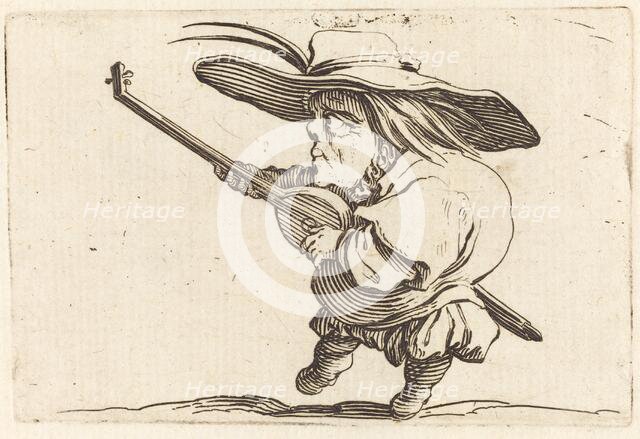 The Lute Player, c. 1622. Creator: Jacques Callot.