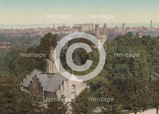 Syracuse from the University, ca 1900. Creator: Unknown.