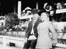 Horse Shows - Rep. And Mrs. Horace M. Towner, 1911. Creator: Harris & Ewing.
