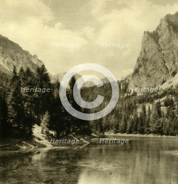 The Grüner See, Styria, Austria, c1935. Creator: Unknown.