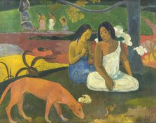 Arearea (Jokes), 1892. Artist: Gauguin, Paul Eugéne Henri (1848-1903)