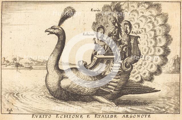 Evrito Echione e Etalide Argonote. Creator: Balthasar Moncornet.