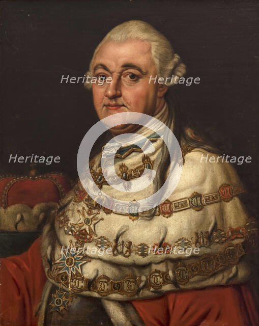 Portrait of Charles Theodore (1724-1799), Elector of Bavaria, Count Palatine of the Rhine. Creator: Batoni, Pompeo Girolamo (1708-1787).