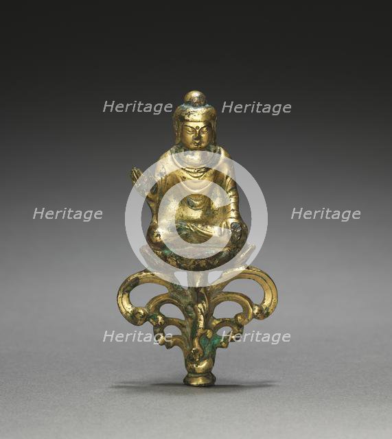 Seated Buddha, 600s. Creator: Unknown.