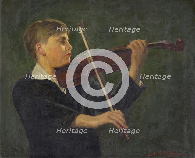 Yehudi Menuhin, 1932. Creator: Mark S. Joffe.